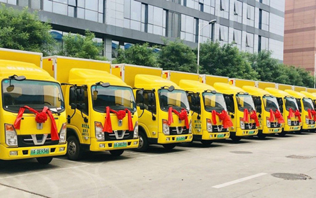 蘇寧物流在京再增100輛新能源車