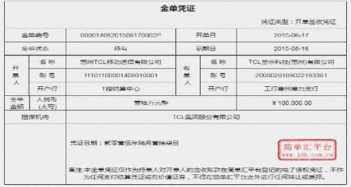 優秀案例-簡單匯：區塊鏈+金單，供應鏈票據創新發展