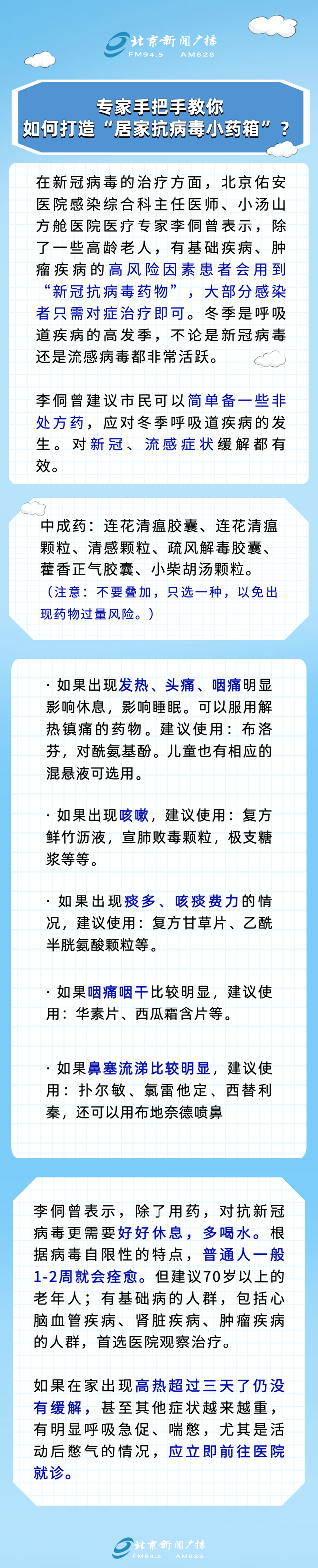 權威專訪！新冠發病7日圖， “居家小藥箱”應備這些藥